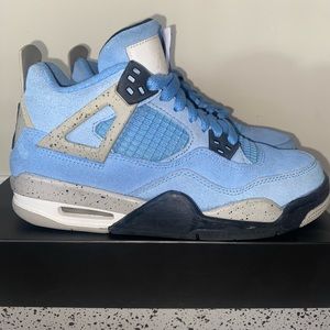 Jordan Retro 4 “University Blue” Fly Streetwear Fashion!